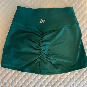Muscle Nation Scrunch Shorts Teal